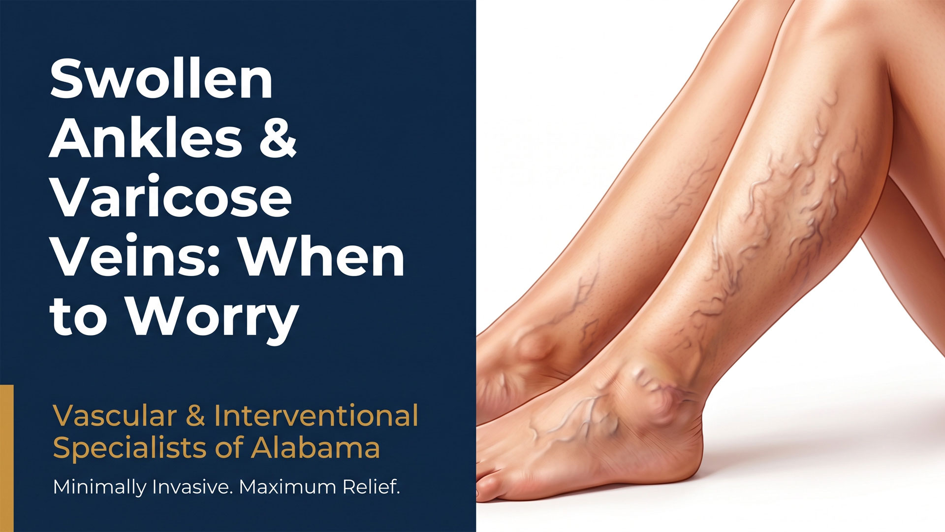 Swollen Ankles & Varicose Veins: When to Worry