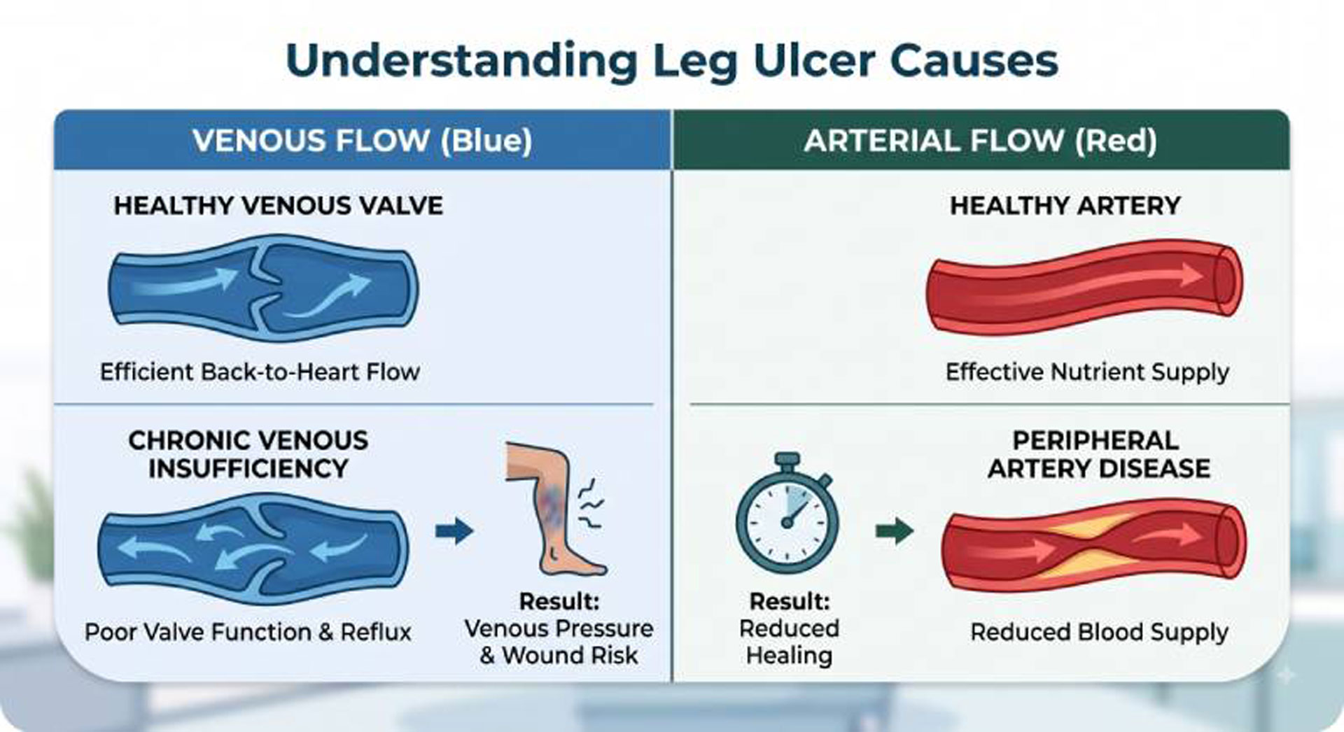 Understanding Leg Ulcer Cases