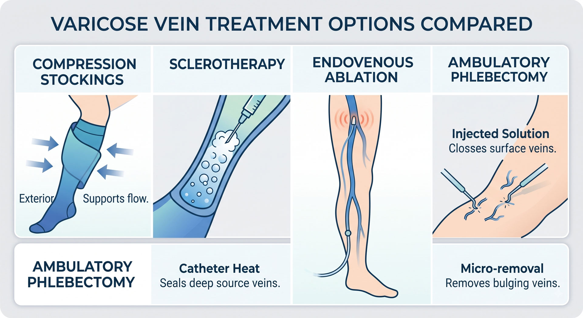 Varicose Vein Treatment Options Explained